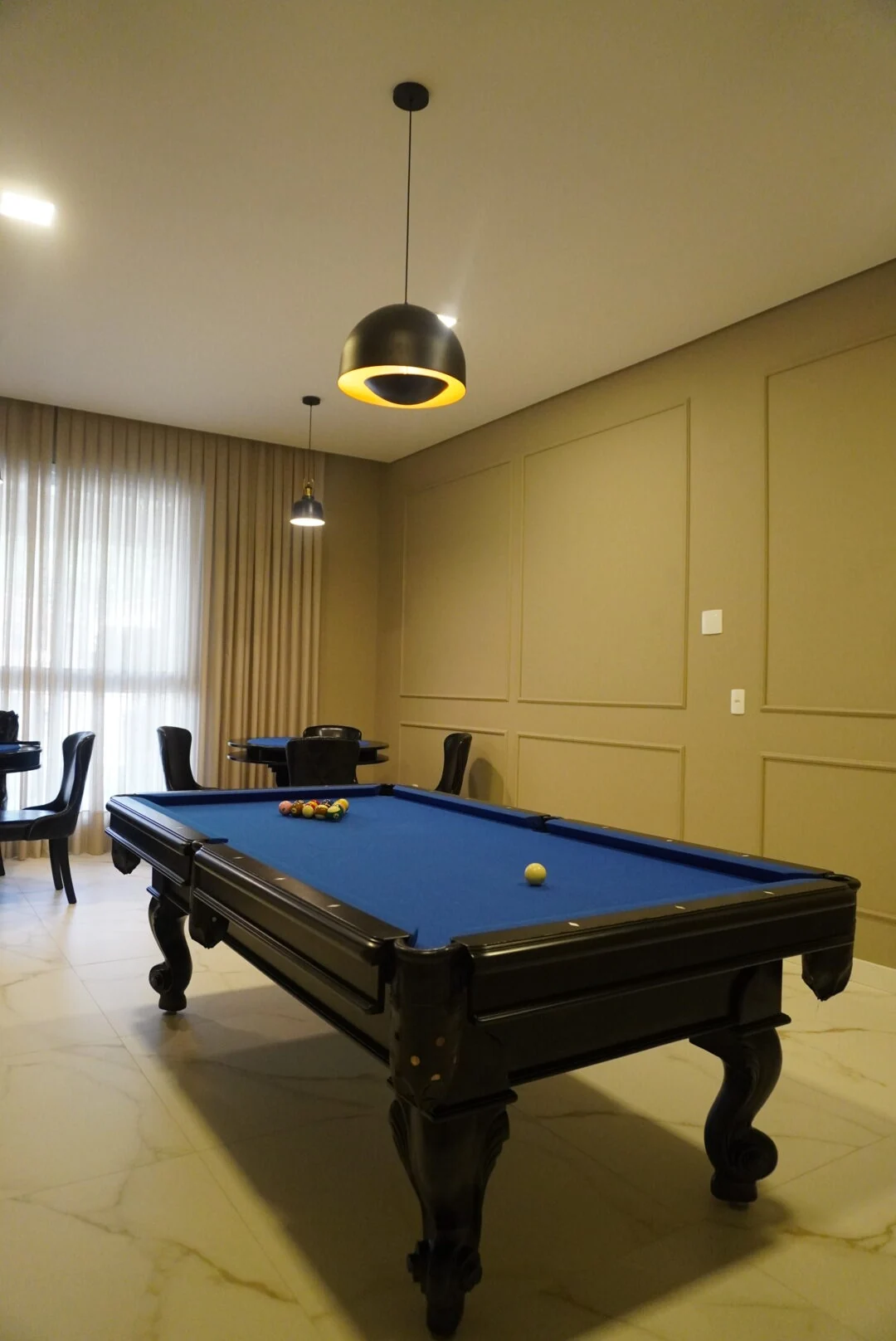 Sala de jogos do Floratta Home Club